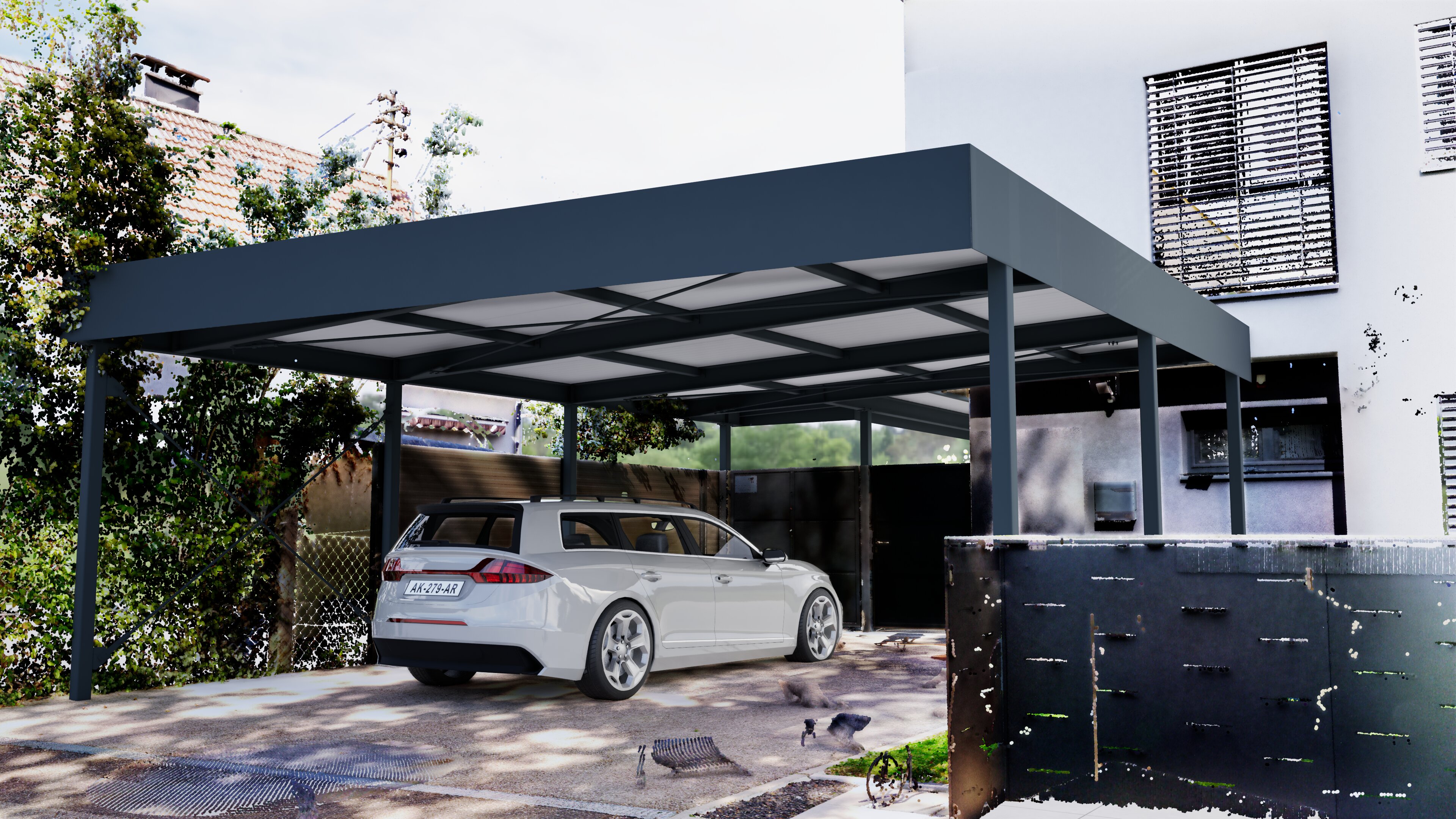 3D Rendering Carport