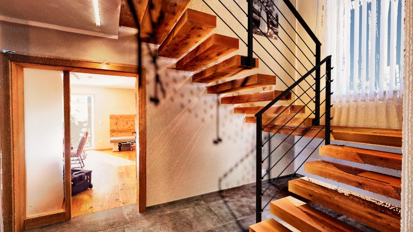 3D Rendering Innengeländer