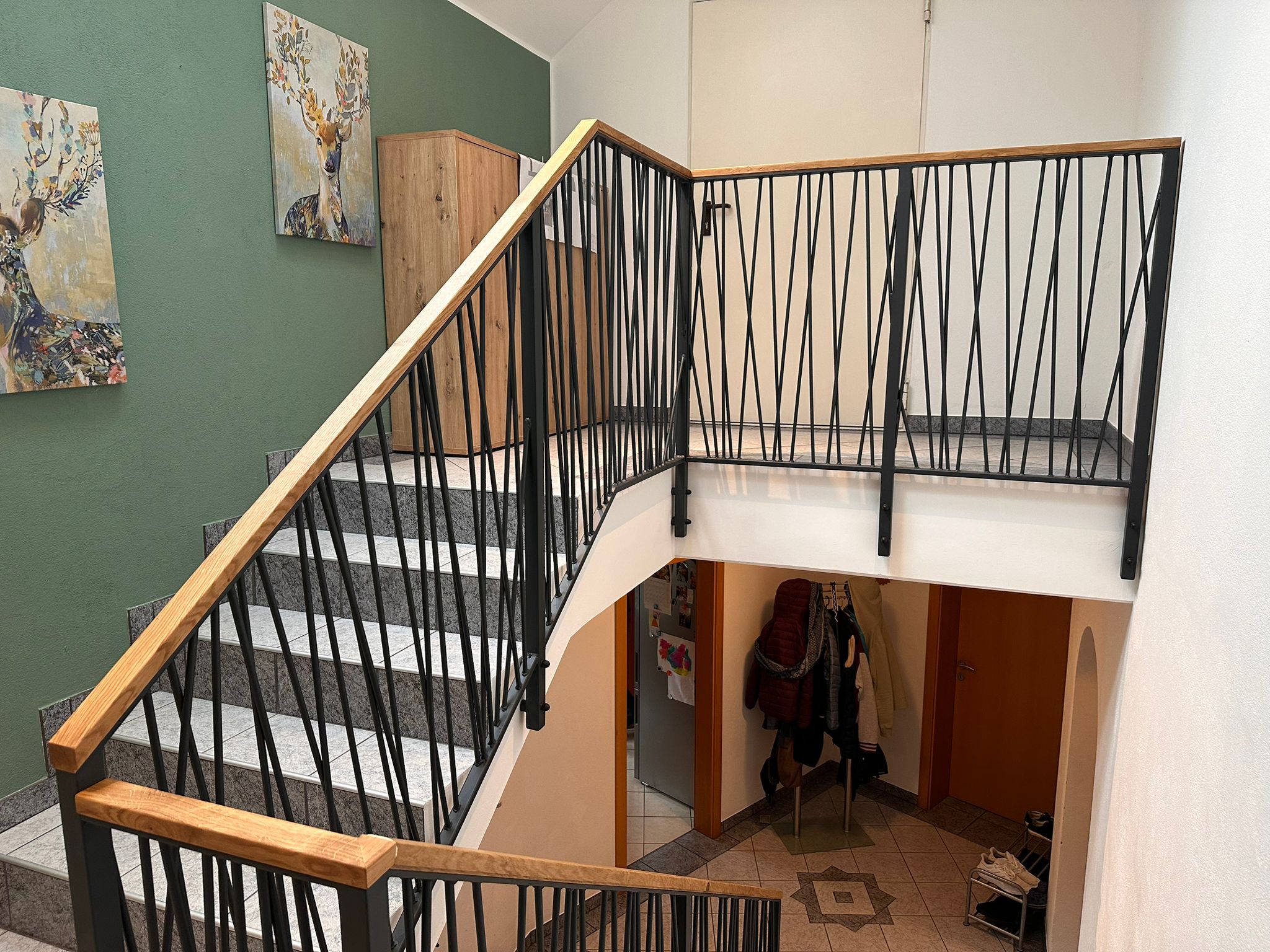 Mikadogel&auml;nder Pulverbeschichtet