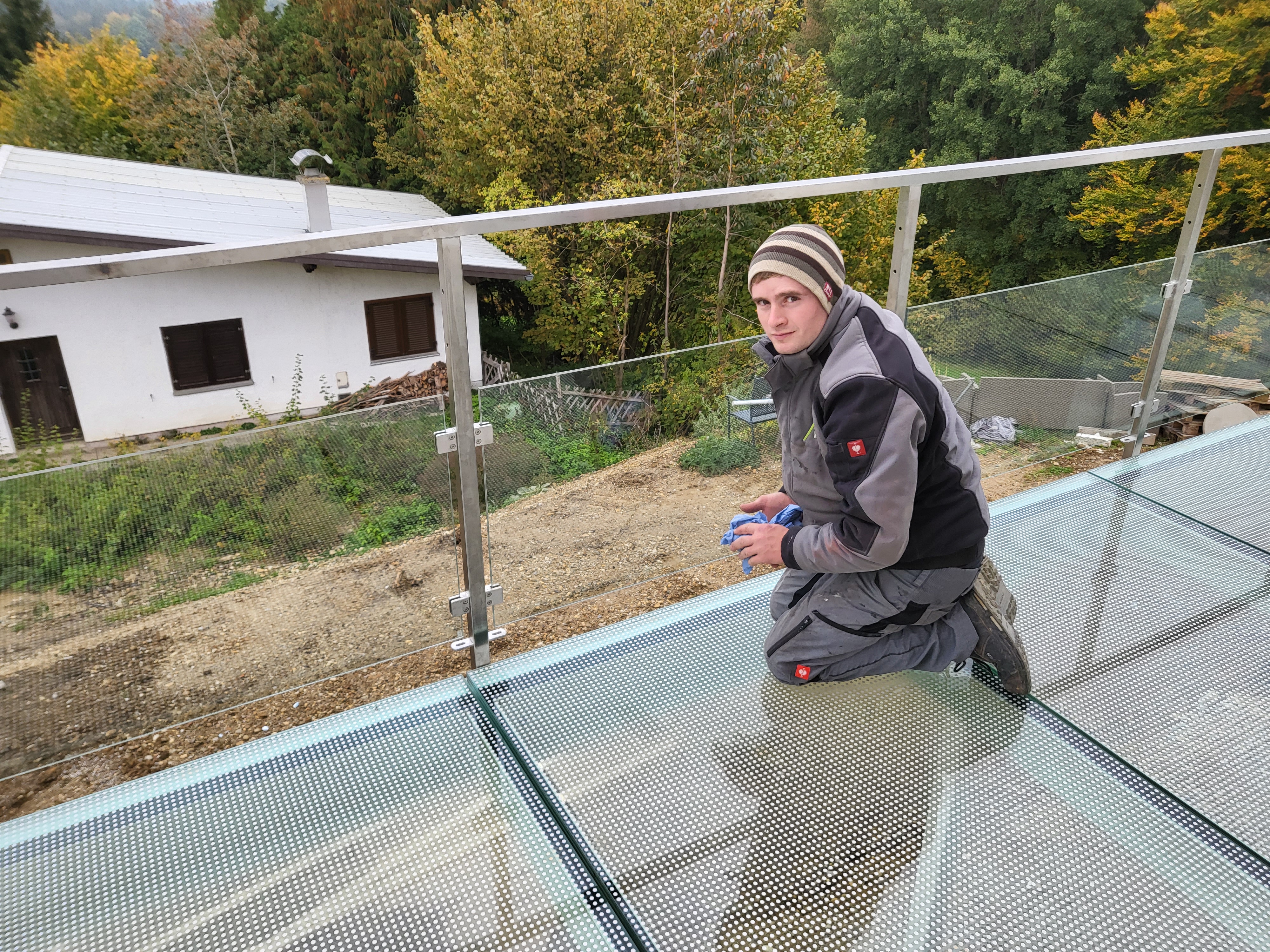 Nurglasbalkon Montage