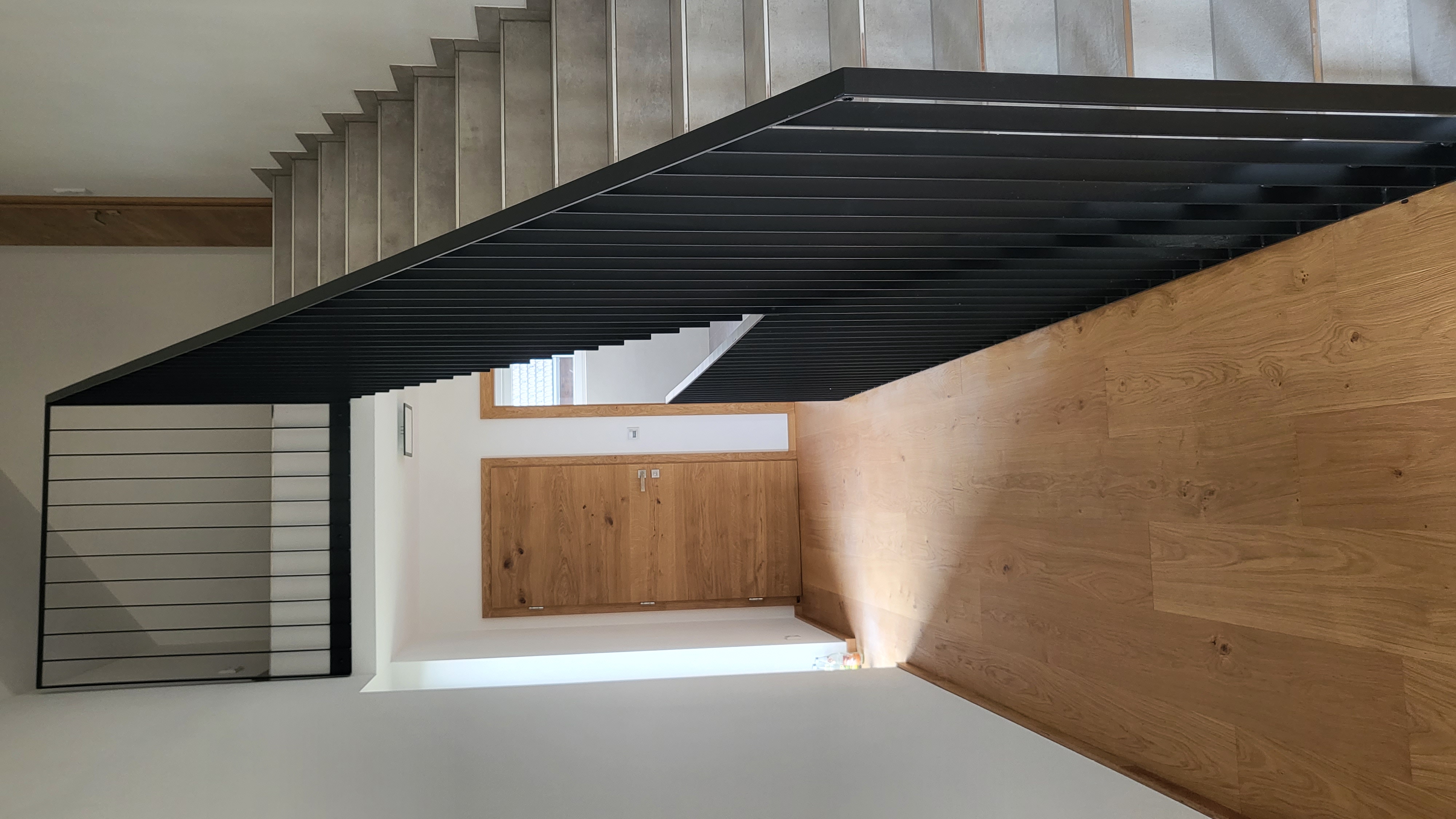 Treppengel&auml;nder Pulverbeschichtet Detail